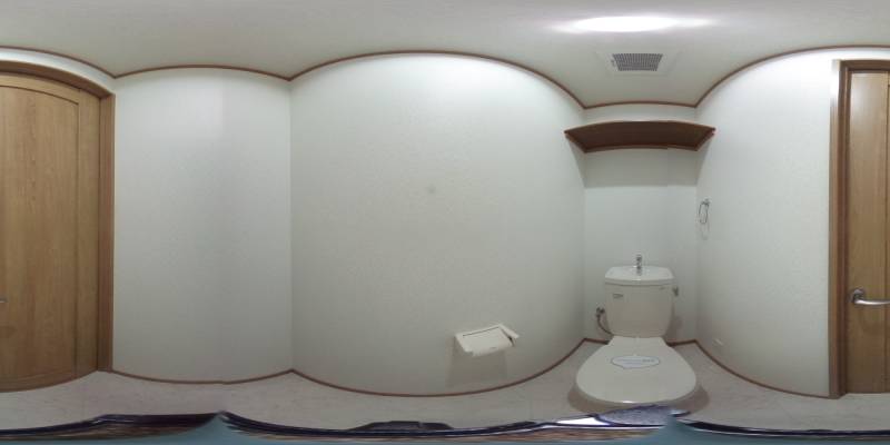 パノラマ画像トイレ