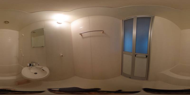 パノラマ画像バスルーム