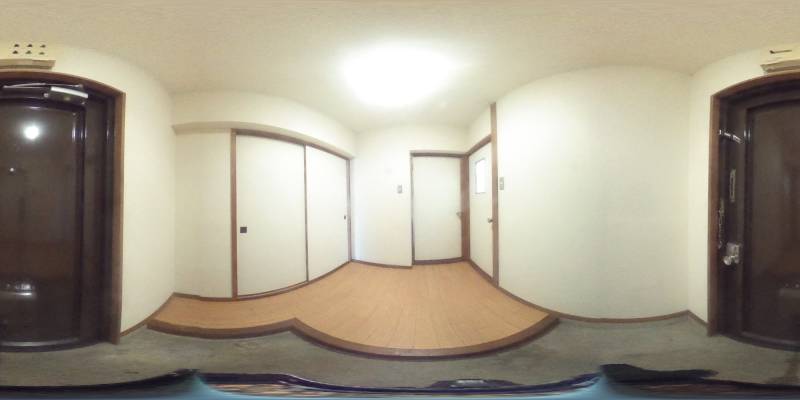 パノラマ画像玄関