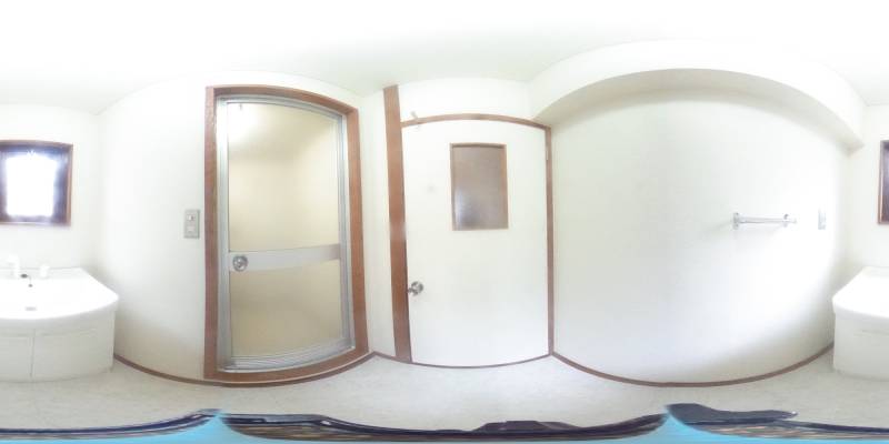 パノラマ画像洗面所