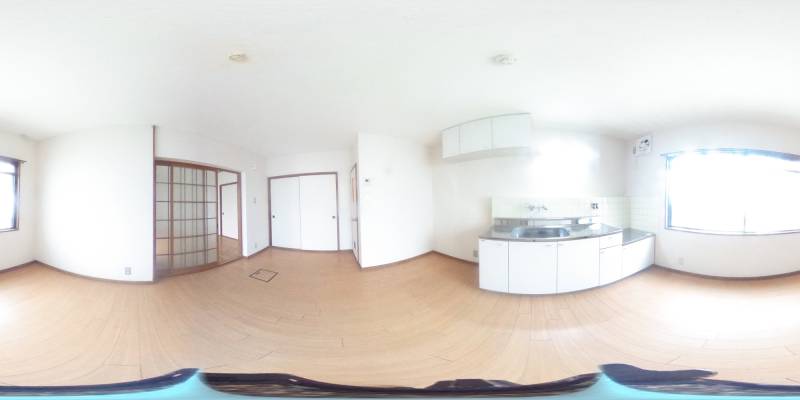 パノラマ画像リビング