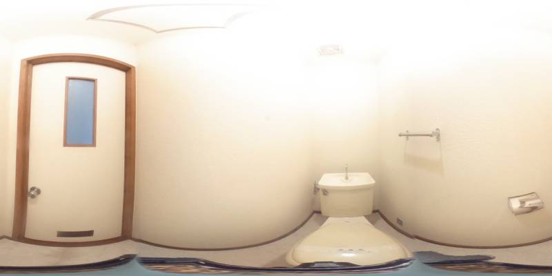 パノラマ画像トイレ