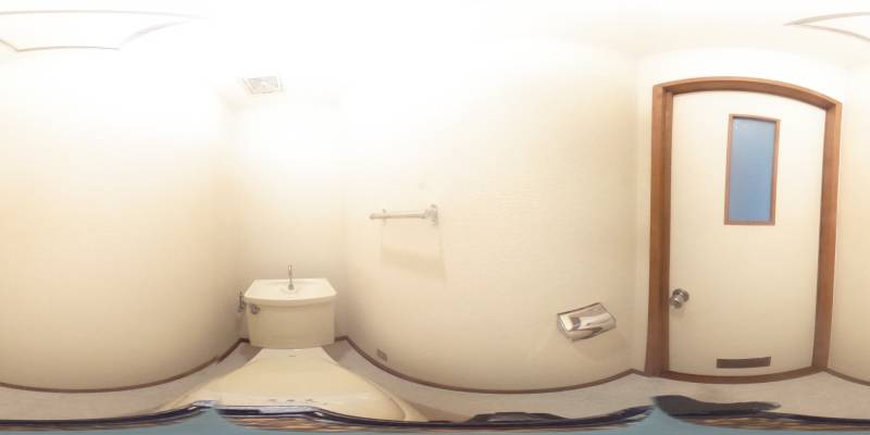 パノラマ画像トイレ