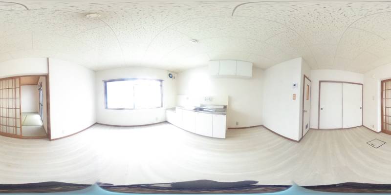 パノラマ画像リビング