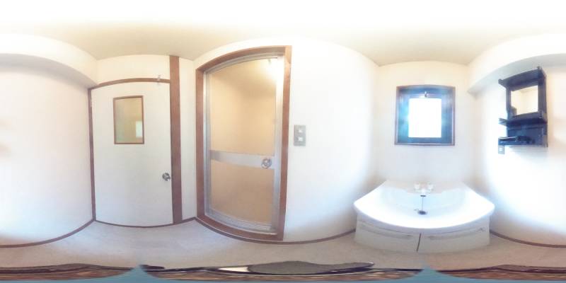 パノラマ画像洗面所