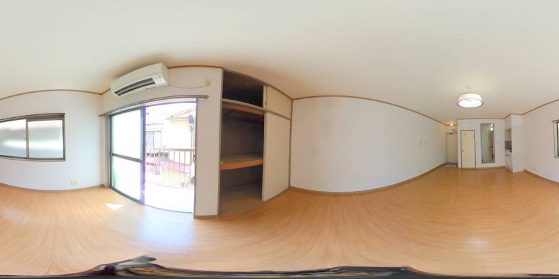 パノラマ画像洋室