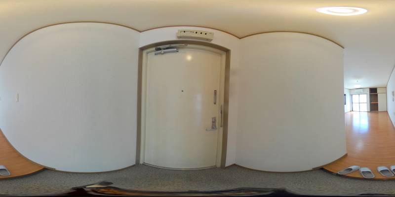 パノラマ画像玄関