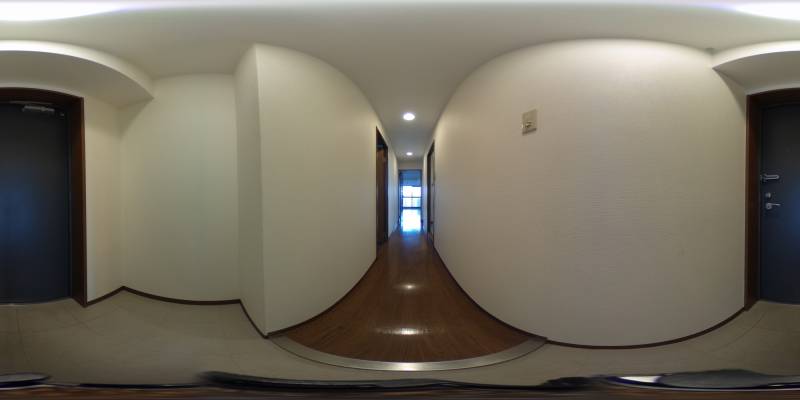 パノラマ画像玄関