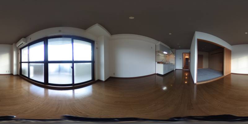 パノラマ画像リビング