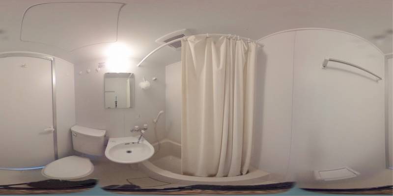 パノラマ画像バスルーム