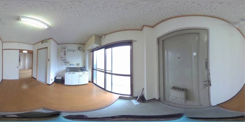 パノラマ画像玄関