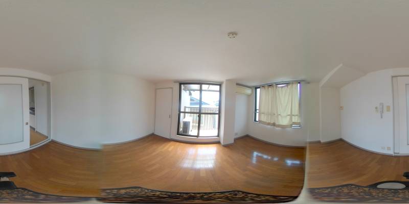 パノラマ画像洋室