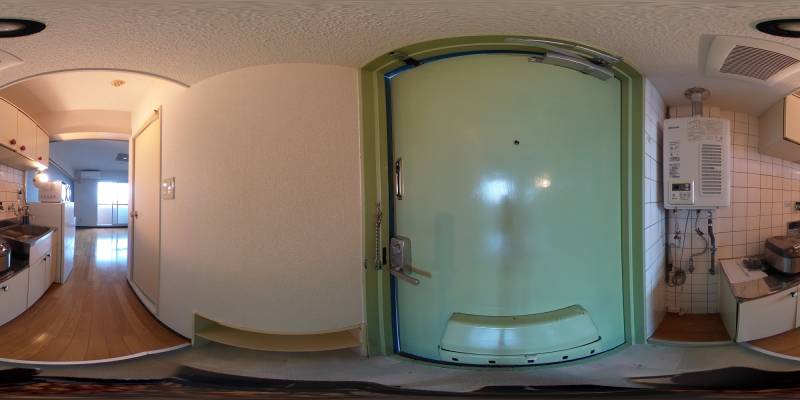 パノラマ画像玄関