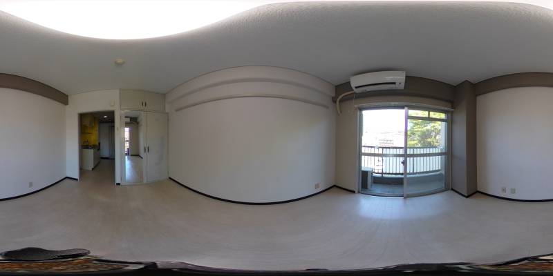 パノラマ画像洋室