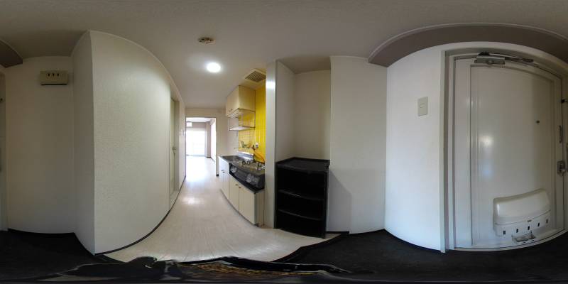 パノラマ画像玄関