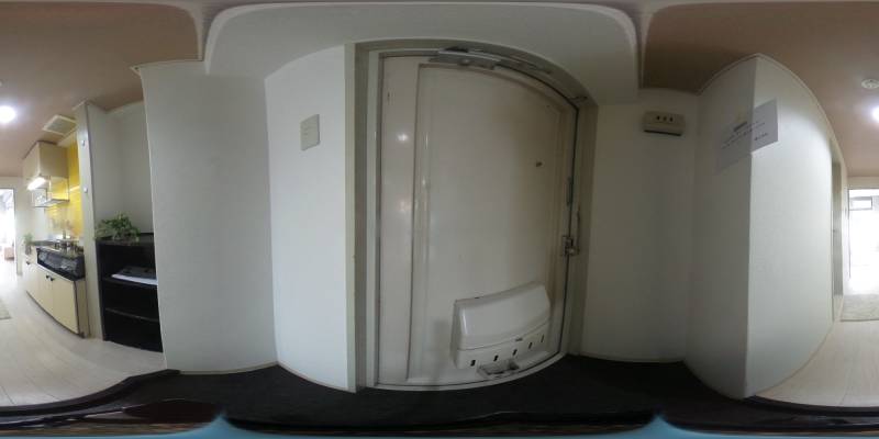 パノラマ画像玄関