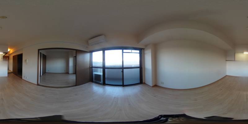 パノラマ画像洋室