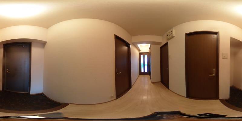 パノラマ画像玄関