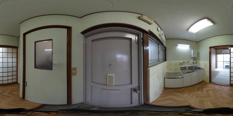 パノラマ画像玄関