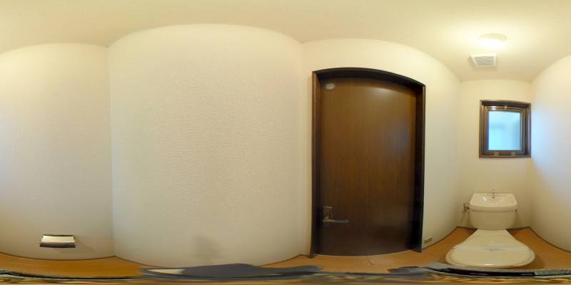 パノラマ画像トイレ