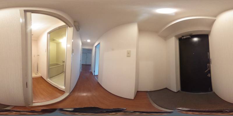 パノラマ画像玄関