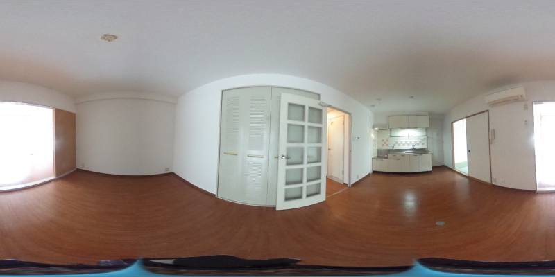 パノラマ画像洋室