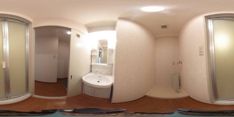 パノラマ画像洗面所