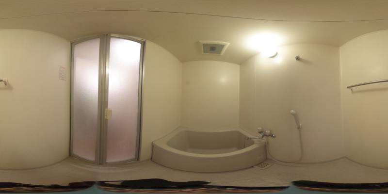 パノラマ画像バスルーム