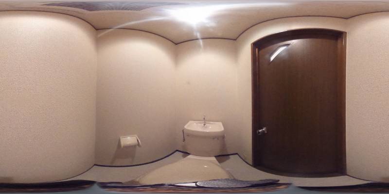 パノラマ画像トイレ