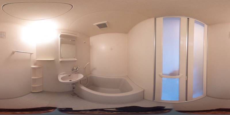 パノラマ画像バスルーム