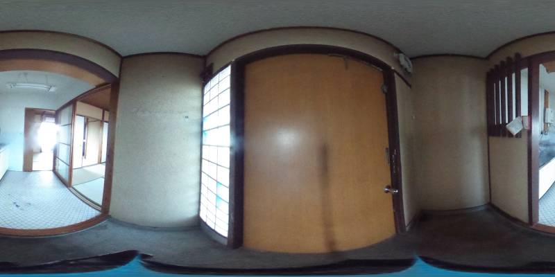 パノラマ画像玄関