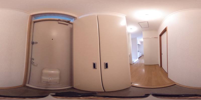 パノラマ画像玄関