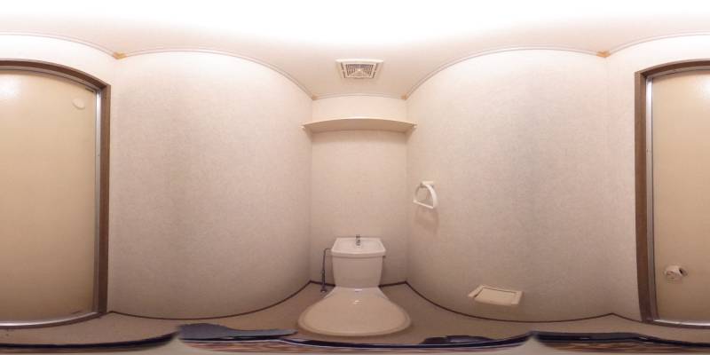 パノラマ画像トイレ