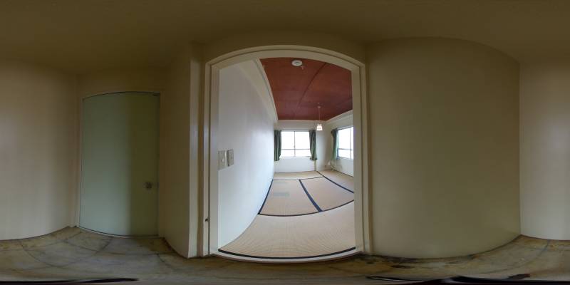 パノラマ画像玄関