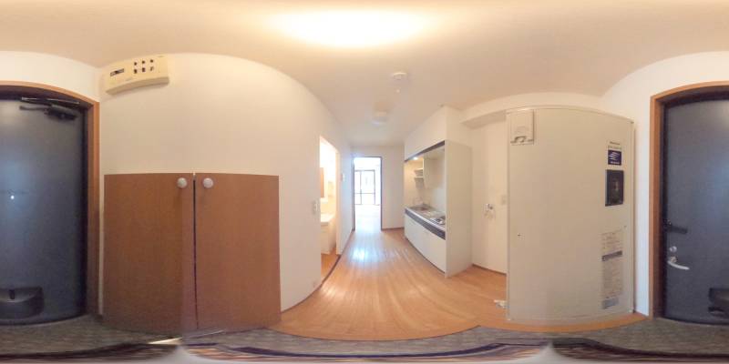 パノラマ画像玄関