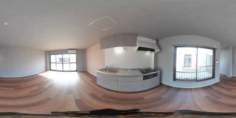 パノラマ画像リビング