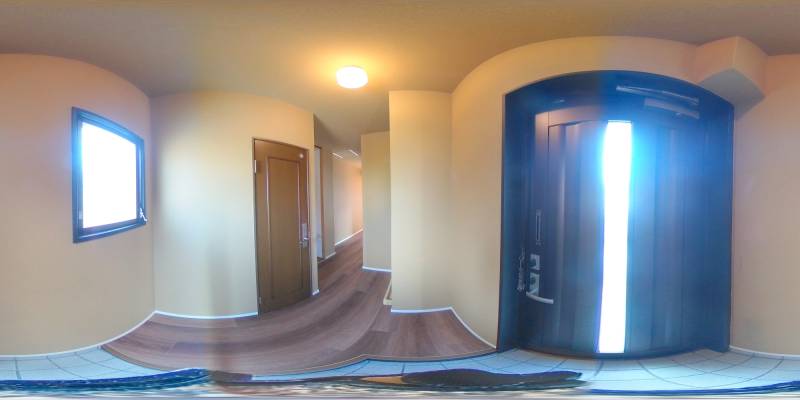 パノラマ画像玄関