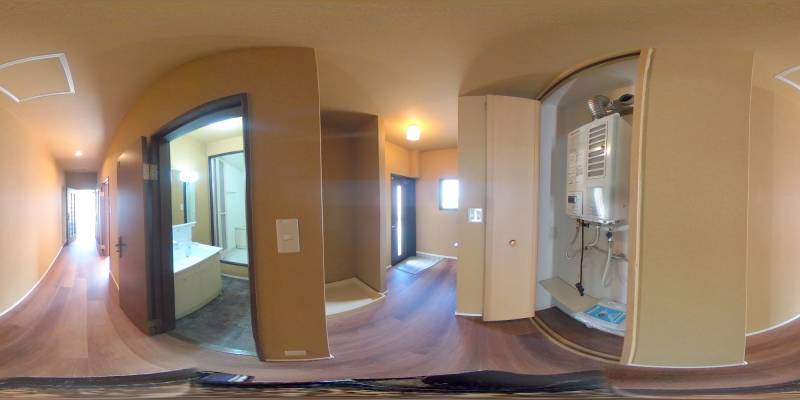 パノラマ画像玄関