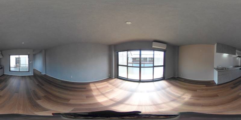 パノラマ画像リビング