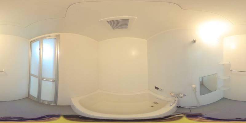 パノラマ画像バスルーム