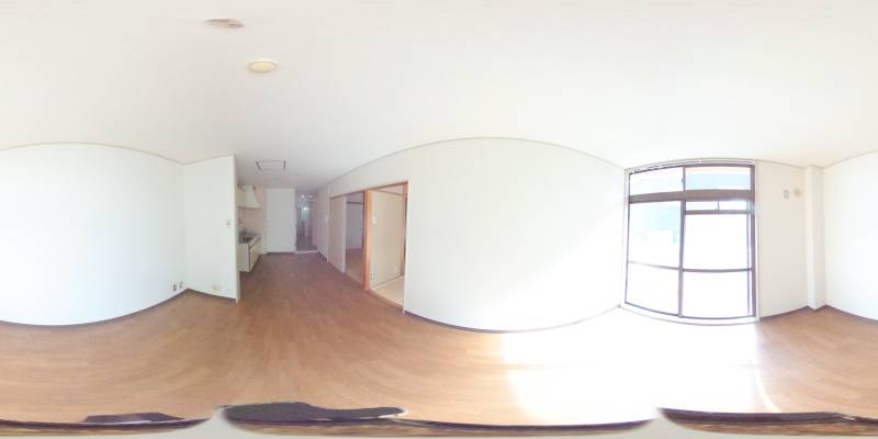 パノラマ画像洋室