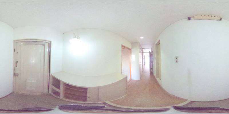 パノラマ画像玄関