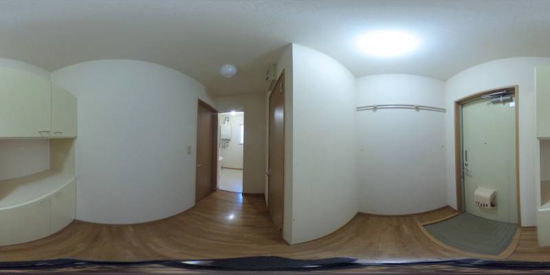 パノラマ画像玄関