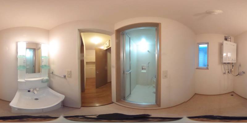 パノラマ画像洗面所