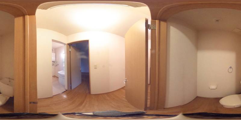 パノラマ画像トイレ