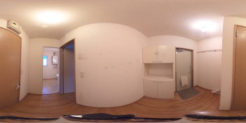 パノラマ画像玄関