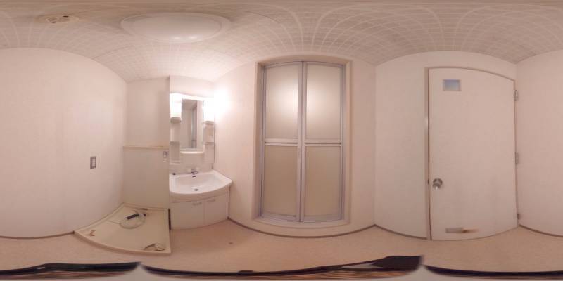パノラマ画像洗面所