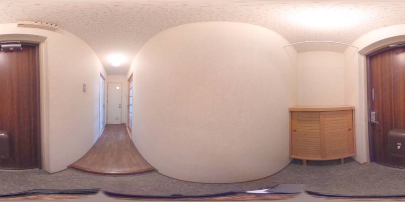 パノラマ画像玄関