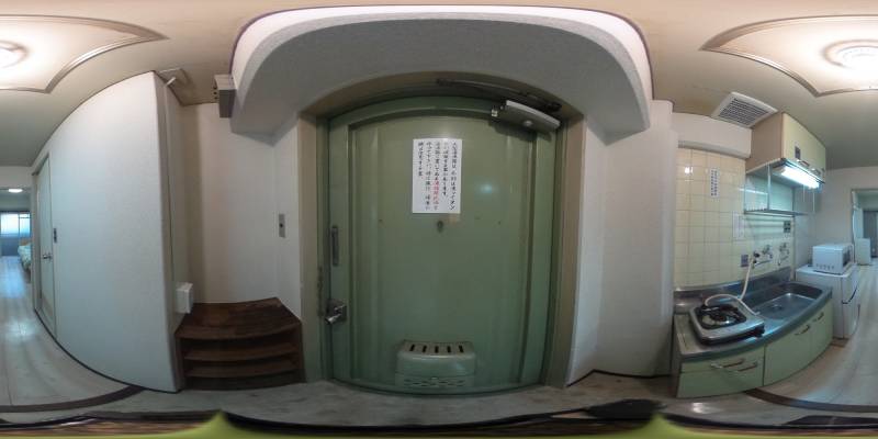 パノラマ画像玄関