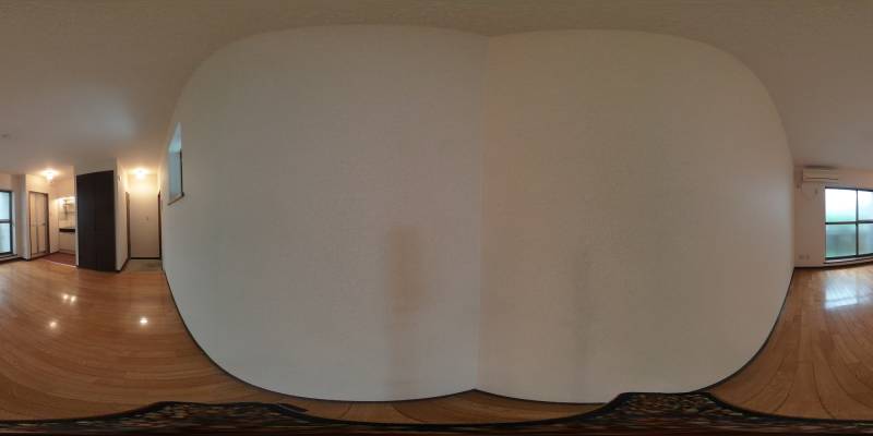 パノラマ画像洋室